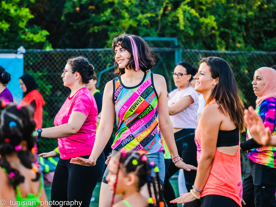 Cours fitness et Zumba en extérieur